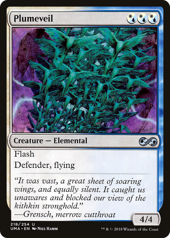 Plumeveil (UMA-218)  Foil - Ultimate Masters
