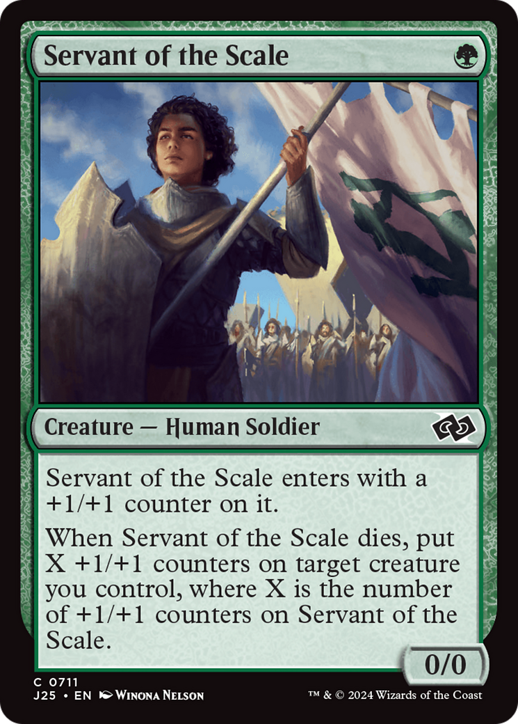 Servant of the Scale (J25-711)  - Foundations Jumpstart