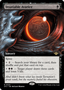Insatiable Avarice (Extended Art) (OTJ-325)  Foil - Outlaws of Thunder Junction: (Extended Art, spree)