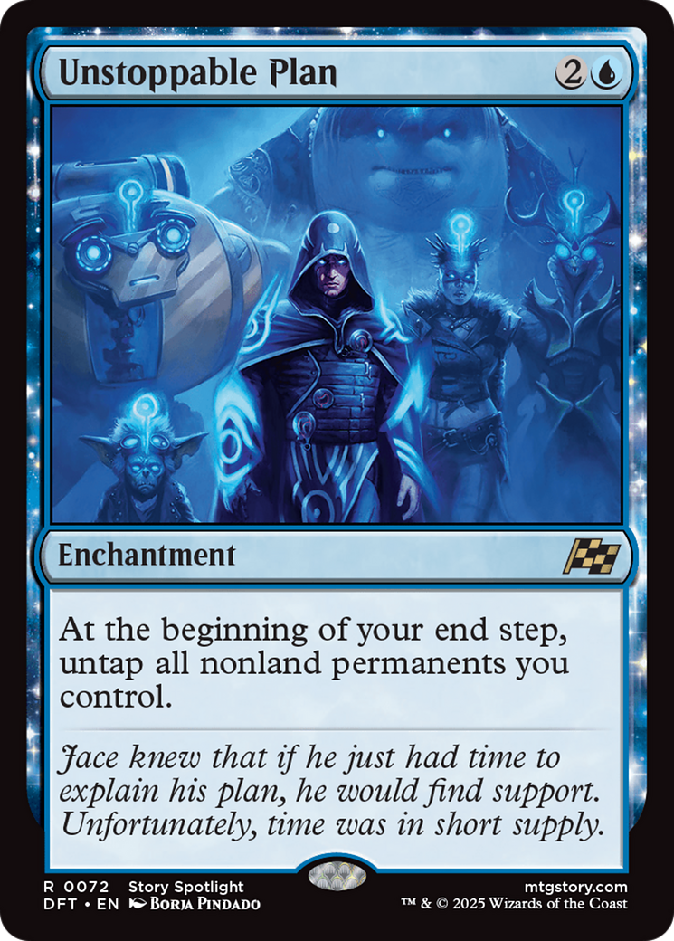 Unstoppable Plan (DFT-072)  - Aetherdrift: (enchantment)