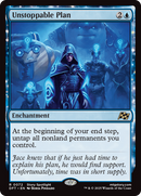 Unstoppable Plan (DFT-072)  Foil - Aetherdrift: (enchantment)