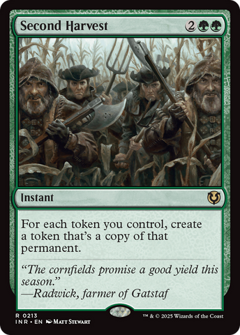 Second Harvest (INR-213) - Innistrad Remastered Foil