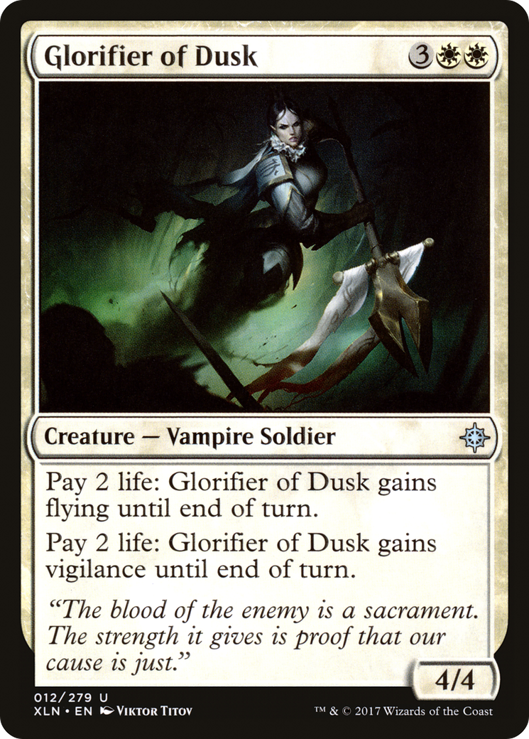 Glorifier of Dusk (XLN-012)  - Ixalan