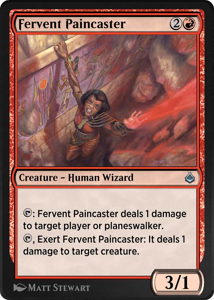 Fervent Paincaster (AKR-153)  - Amonkhet Remastered