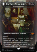 The Three Weird Sisters - Henrika Domnathi (VOW-335)  Foil - Innistrad: Crimson Vow: (Double Faced Transform) (Borderless)