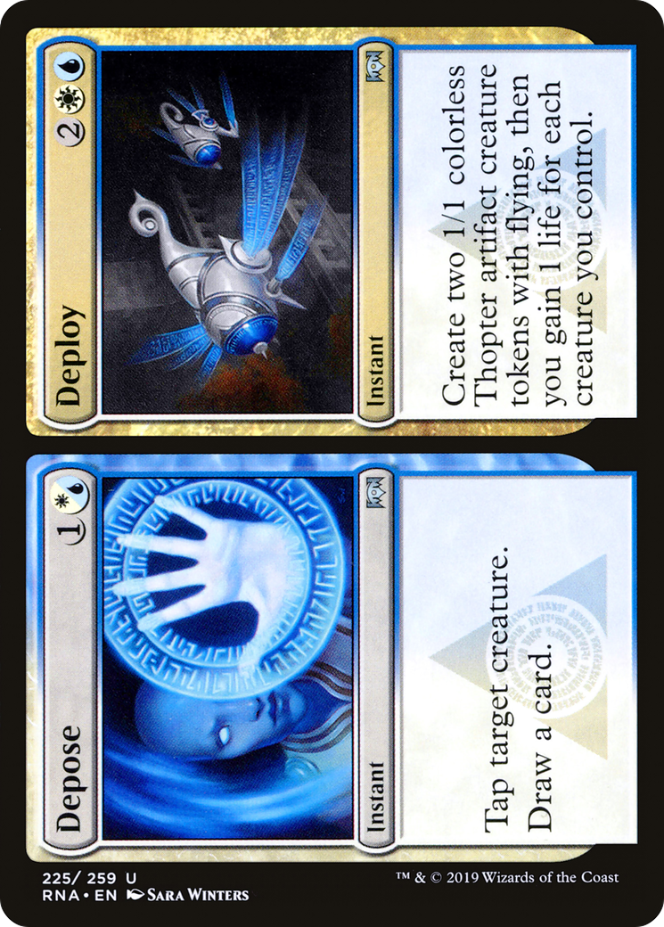 Depose // Deploy (RNA-225)  - Ravnica Allegiance