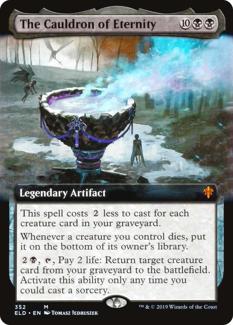 The Cauldron of Eternity (Extended Art) (ELD-352)  Foil - Throne of Eldraine: (Extended Art)