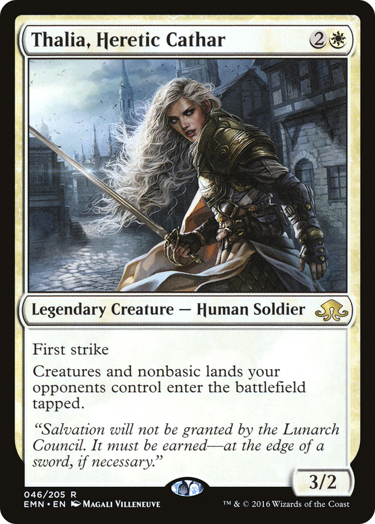 Thalia, Heretic Cathar (EMN-046)  Foil - Eldritch Moon