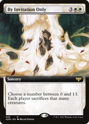 By Invitation Only (Extended Art) (VOW-346)  - Innistrad: Crimson Vow: (Extended Art)