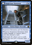 Suspicious Stowaway (MID-080)  - Innistrad: Midnight Hunt: (Double Faced Transform)