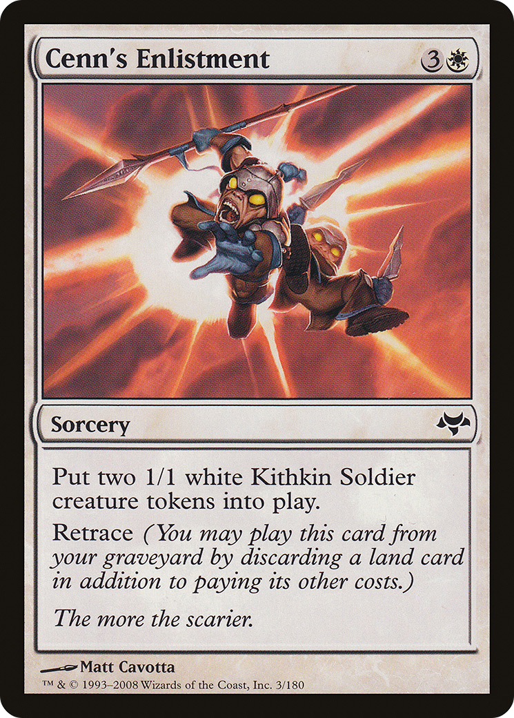 Cenn's Enlistment (EVE-003)  Foil - Eventide