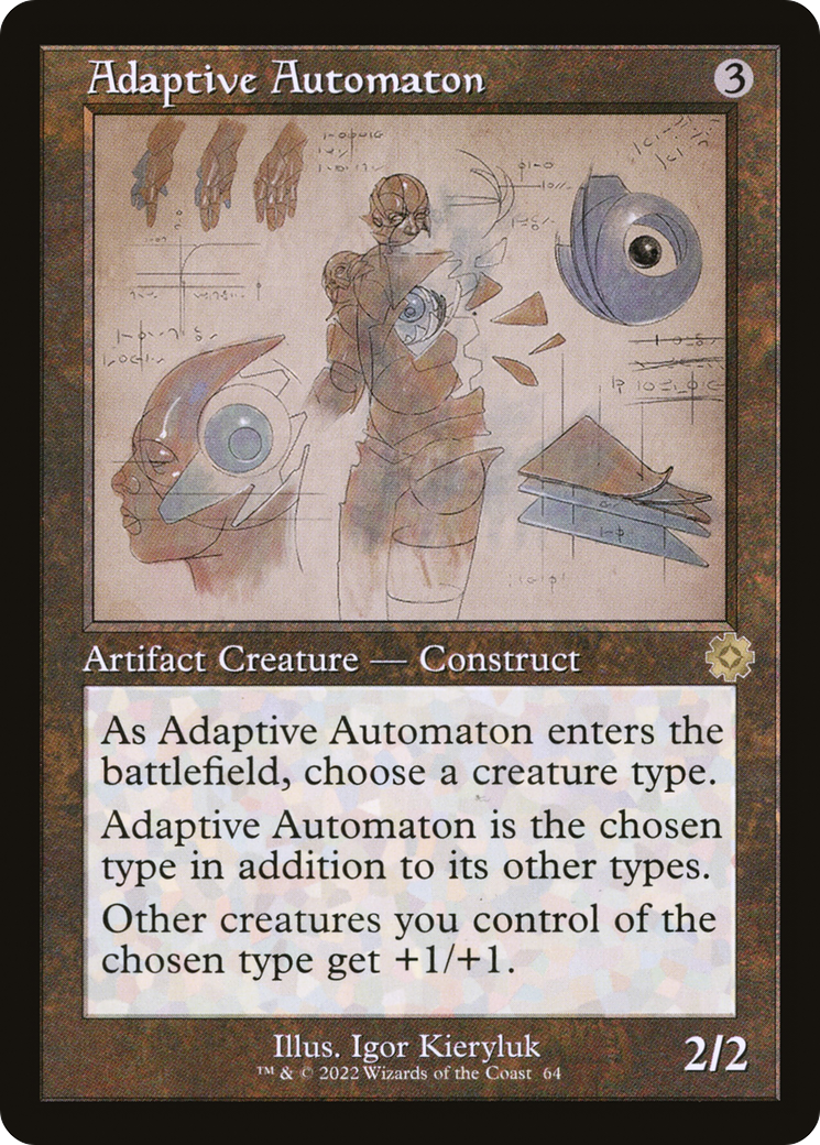 Adaptive Automaton (Schematic) (BRR-064)  - The Brothers' War Retro Artifacts