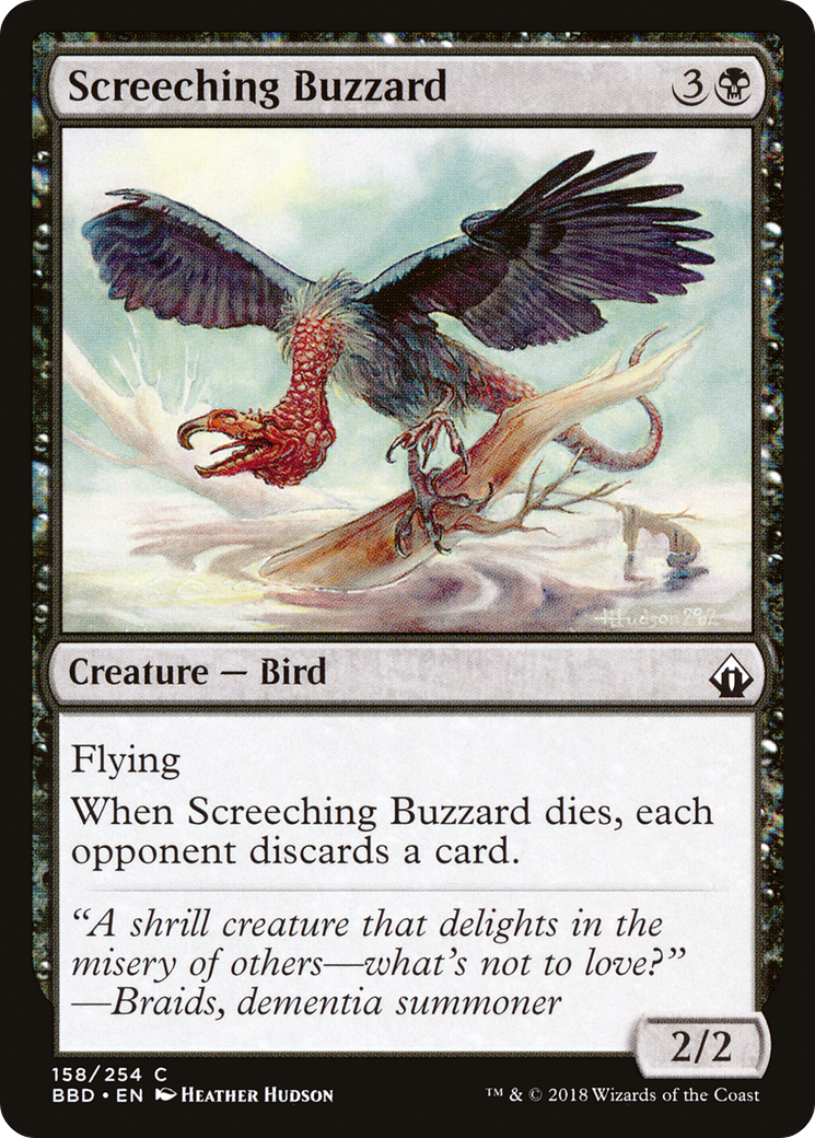 Screeching Buzzard (BBD-158)  Foil - Battlebond
