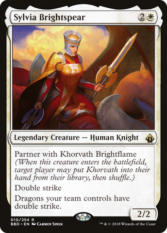 Sylvia Brightspear (BBD-010)  Foil - Battlebond