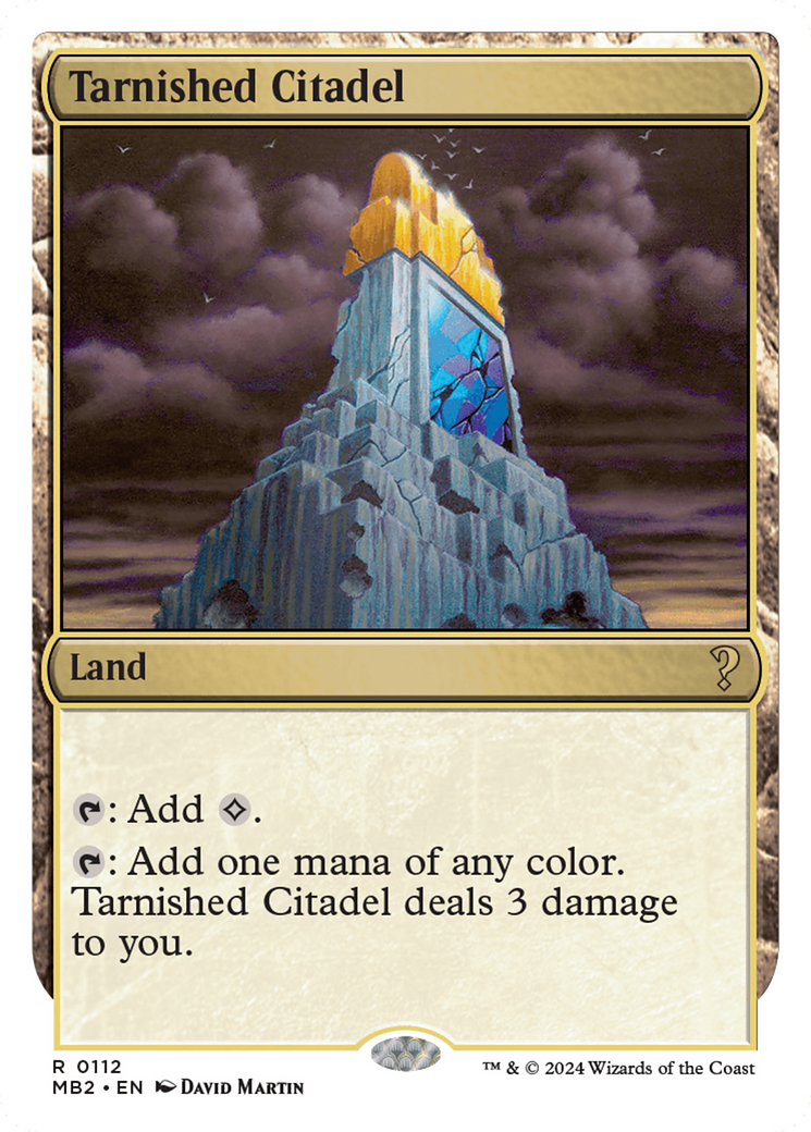 Tarnished Citadel (White Border) (MB2-112)  - Mystery Booster 2