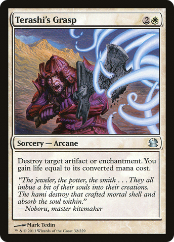 Terashi's Grasp (MMA-032)  - Modern Masters