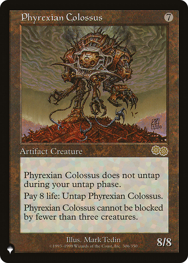 Phyrexian Colossus (LIST-USG-305)  - The List
