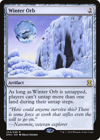 Winter Orb (EMA-234)  Foil - Eternal Masters