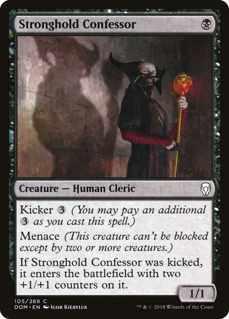 Stronghold Confessor (DOM-105)  Foil - Dominaria