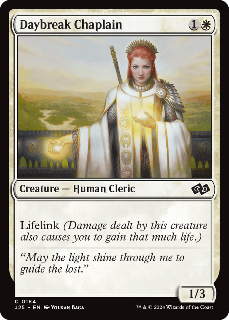 Daybreak Chaplain (J25-184)  - Foundations Jumpstart
