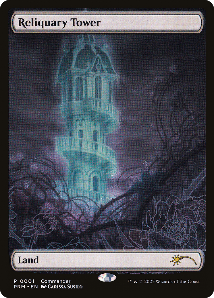 Reliquary Tower (Full Art) (MFP-001)  - MagicFest 2023