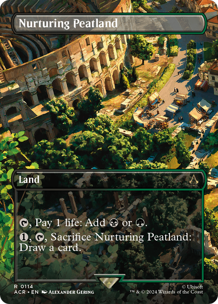 Nurturing Peatland (Borderless) (ACR-114)  Foil - Assassin's Creed