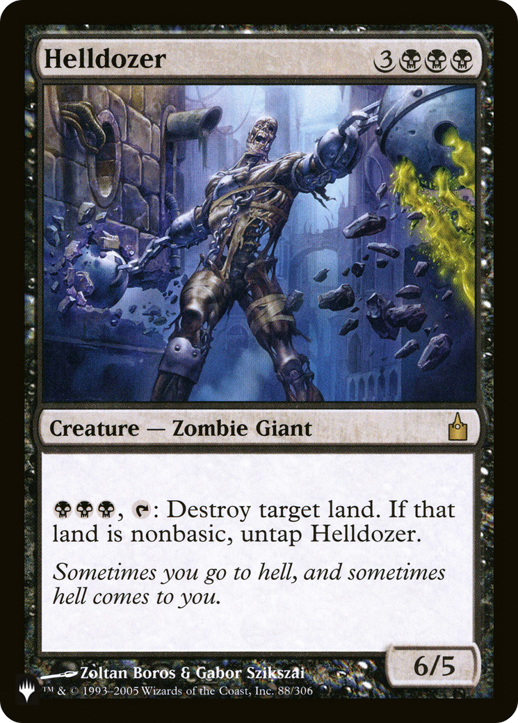 Helldozer (LIST-88/306)  - The List
