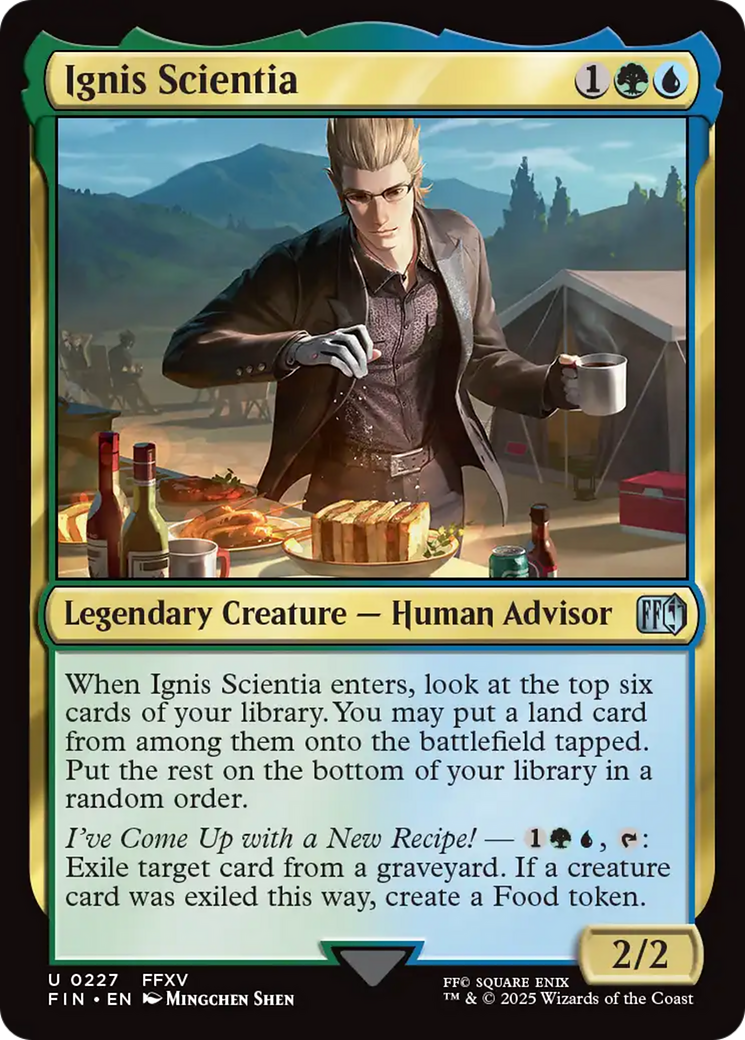 Ignis Scientia (FIN-227)  Foil - FINAL FANTASY