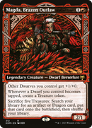 Magda, Brazen Outlaw (Showcase) (KHM-312)  Foil - Kaldheim