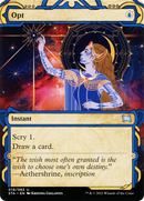 Opt (STA-019)  Foil - Strixhaven Mystical Archive: (Showcase) (Borderless)