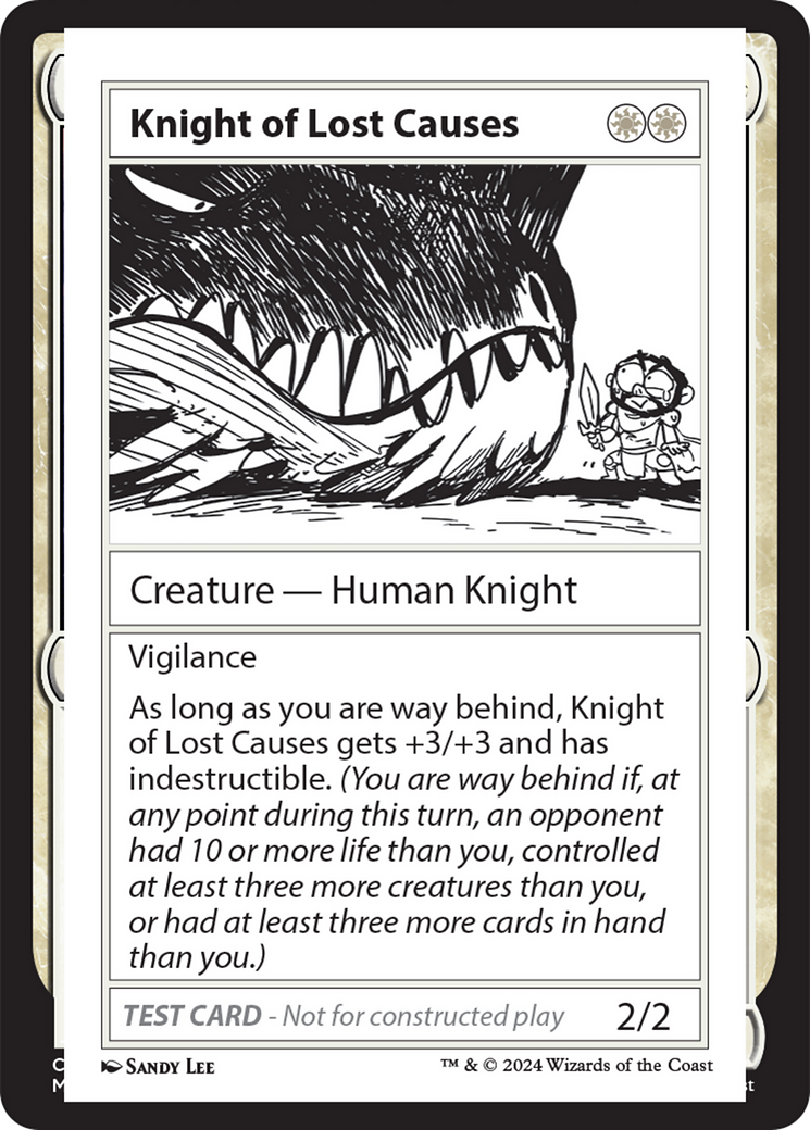 Knight of Lost Causes (MB2PC-)  - Mystery Booster 2
