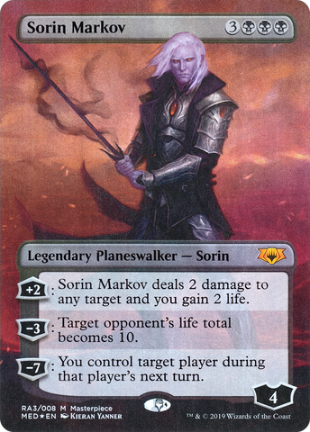 Sorin Markov (MED2-RA3)  Foil - Mythic Edition (Borderless)