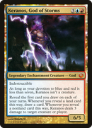 Keranos, God of Storms (JOU-151)  - Journey into Nyx: (enchantment)
