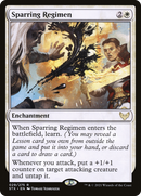 Sparring Regimen (STX-029)  - Strixhaven: School of Mages