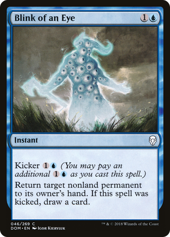 Blink of an Eye (DOM-046)  - Dominaria