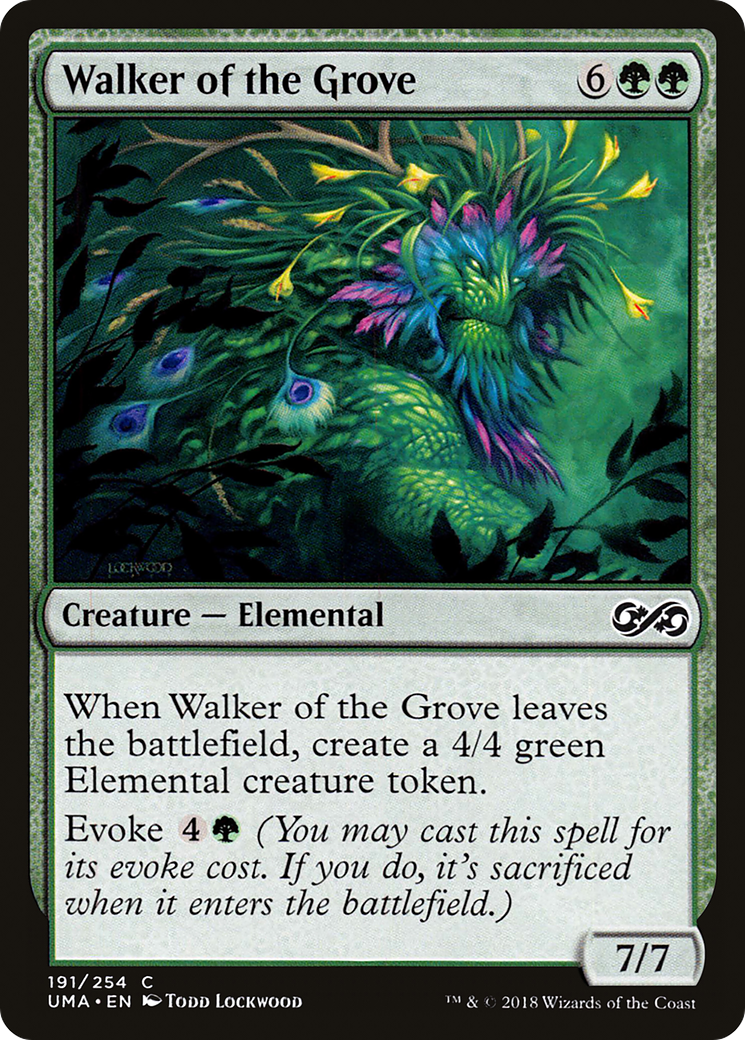 Walker of the Grove (UMA-191)  Foil - Ultimate Masters