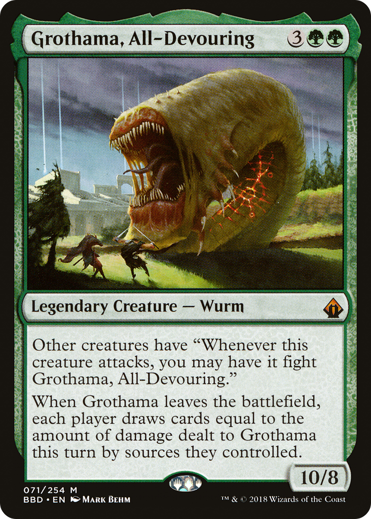 Grothama, All-Devouring (BBD-071)  Foil - Battlebond