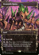 Drannith Ruins (Showcase) (MAT-100)  Foil - March of the Machine: The Aftermath: (Showcase) (Borderless)