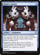 Giant's Amulet (KHM-059)  Foil - Kaldheim