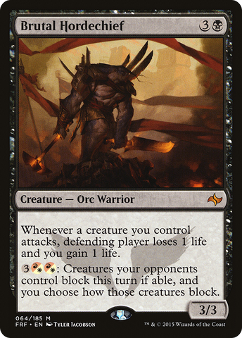 Brutal Hordechief (FRF-064)  - Fate Reforged