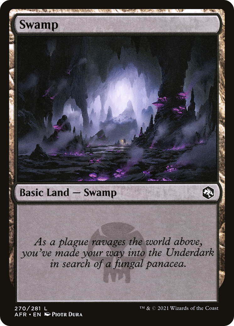 Swamp (270) (AFR-270)  Foil - Adventures in the Forgotten Realms
