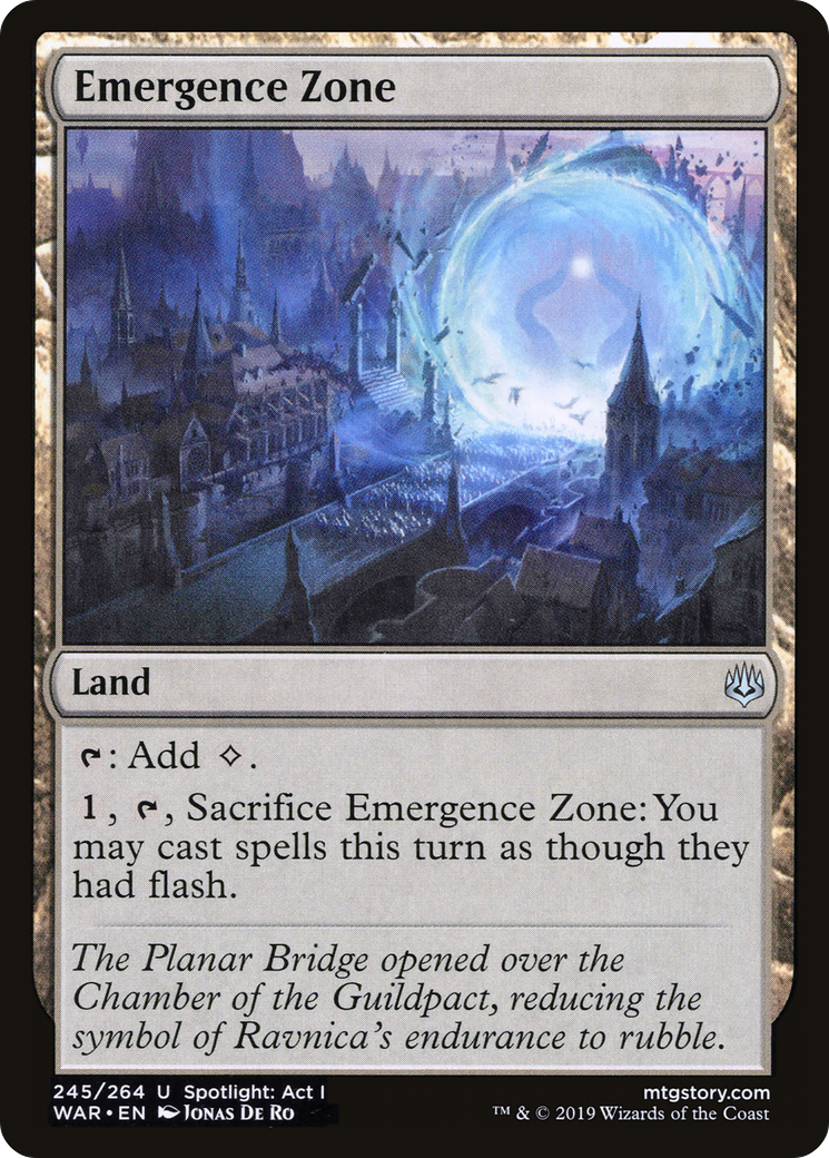 Emergence Zone (WAR-245)  - War of the Spark