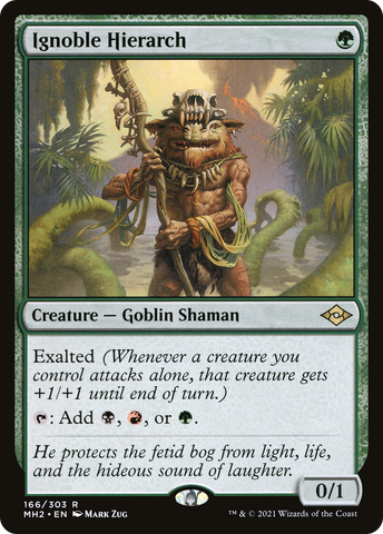 Ignoble Hierarch (MH2-166)  Foil - Modern Horizons 2