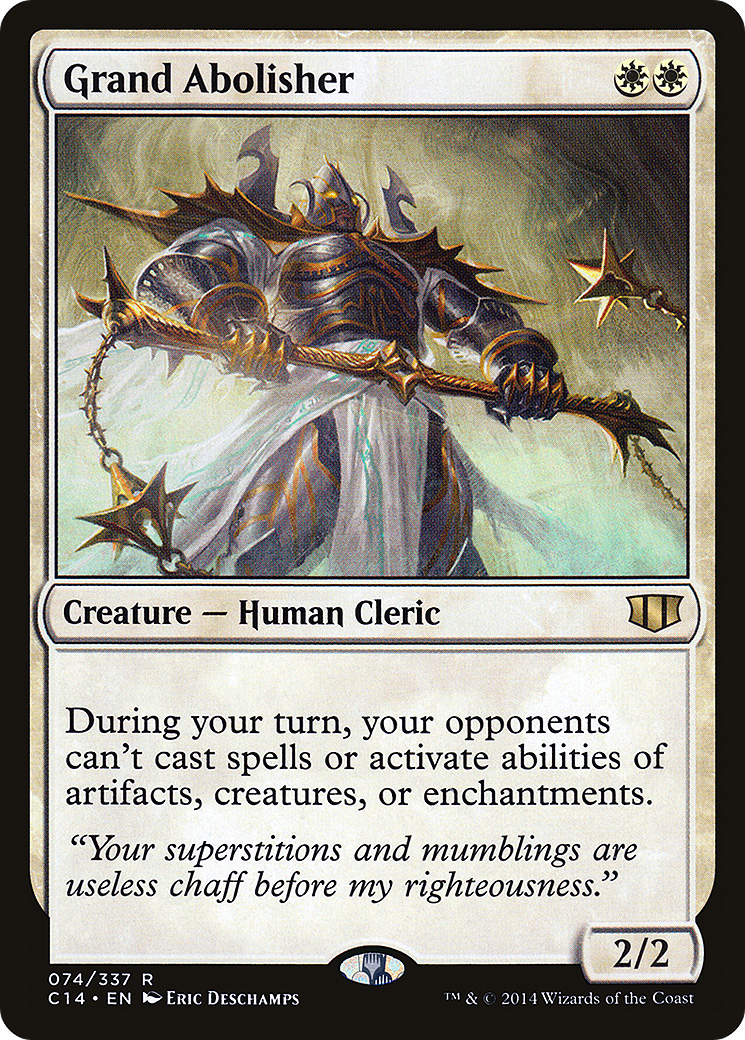 Grand Abolisher (C14-074)  - Commander 2014