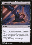 Cast Down (CLB-119)  - Commander Legends: Battle for Baldur's Gate