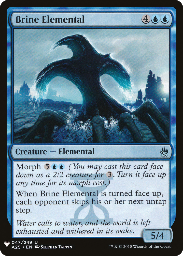 Brine Elemental (LIST-047)  - The List