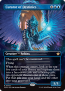 Curator of Destinies (Borderless) (FDN-305) - Foundations (Borderless) Foil