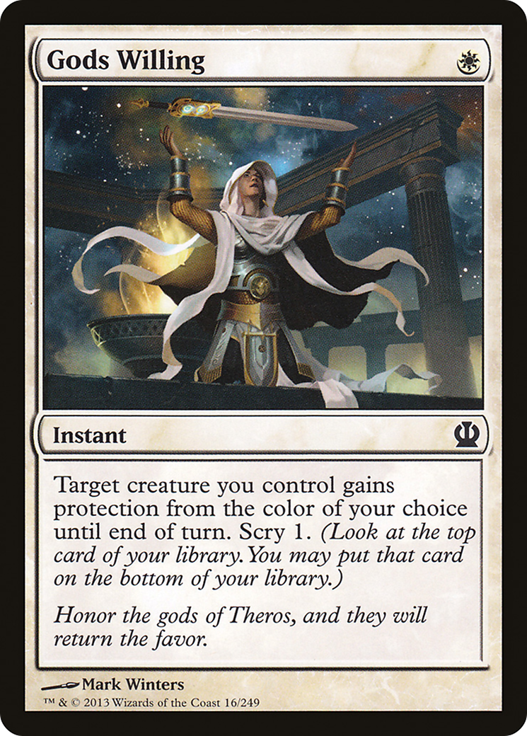 Gods Willing (THS-016)  Foil - Theros