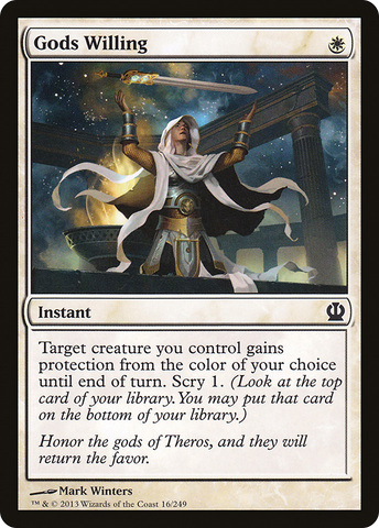 Gods Willing (THS-016)  Foil - Theros