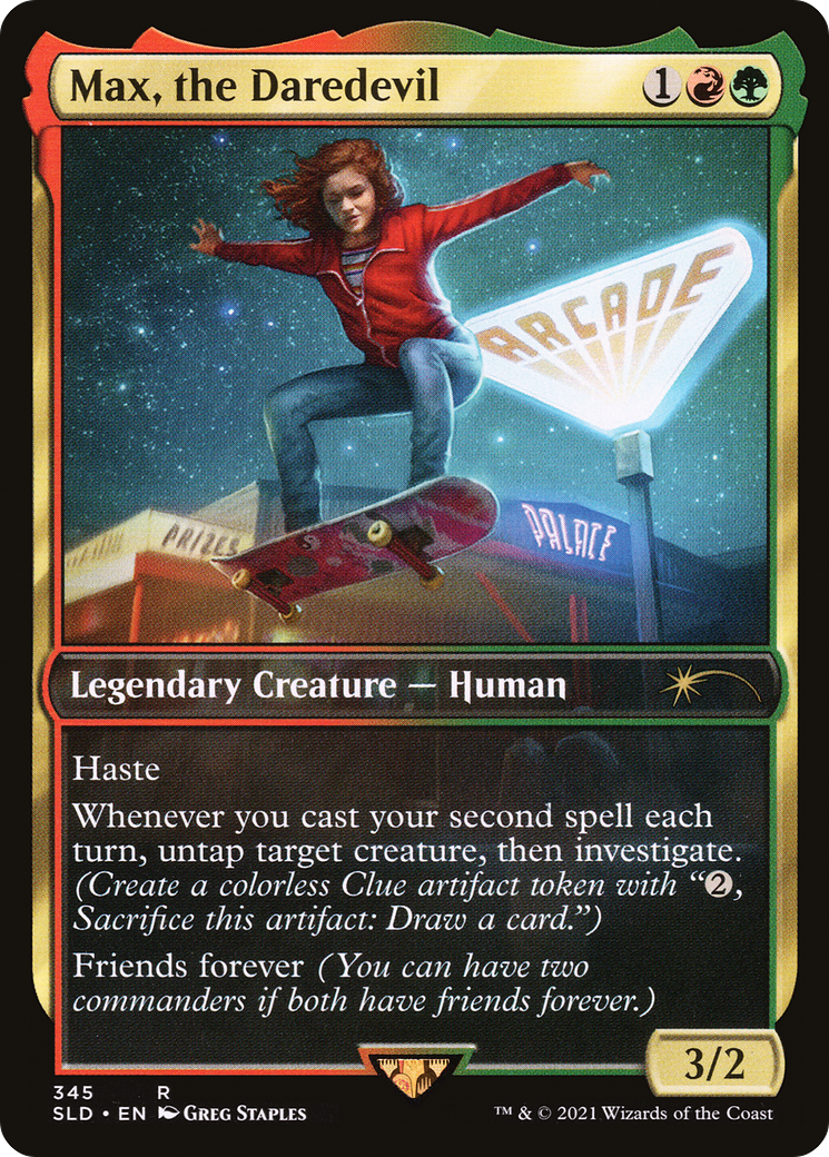 Max, the Daredevil (SLD-345)  - Secret Lair Drop / Max, the Daredevil